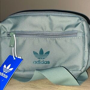 New Adidas All Waist Pack, Collegiate Green, adjustable strap, lots space
